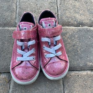 Pink Sparkle Converse